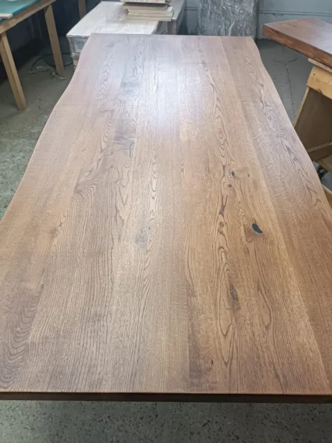 Solid Oak Wood Table Top 2