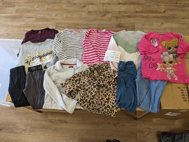 Girls age 9-10 Years Bundle (few 10-11) Tu Nutmeg Cropped Hoodie Jumper Leggings