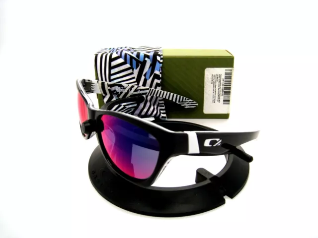 Oakley Sunglasses Shaun White Jupiter LX Polished Black +Red Iridium Lens 24-144