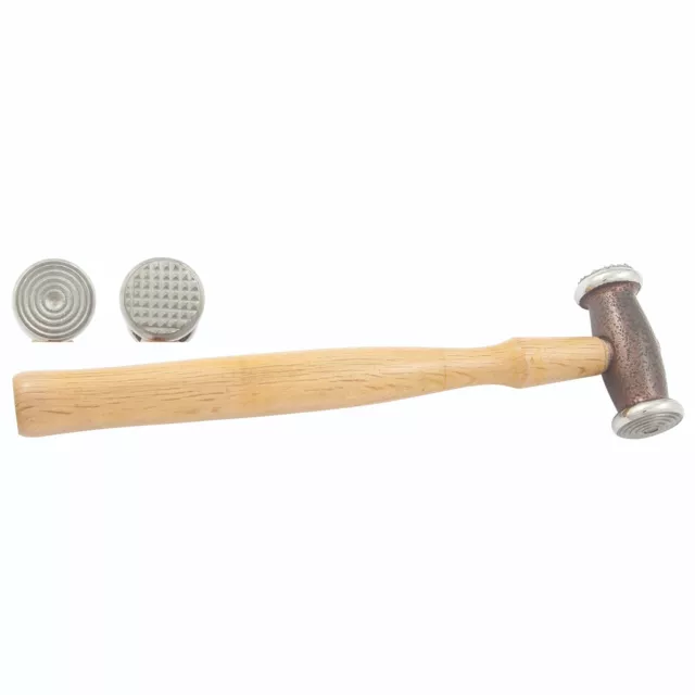 Jewelers/Metal Workers Texturing Hammer Circles-Dimples 05