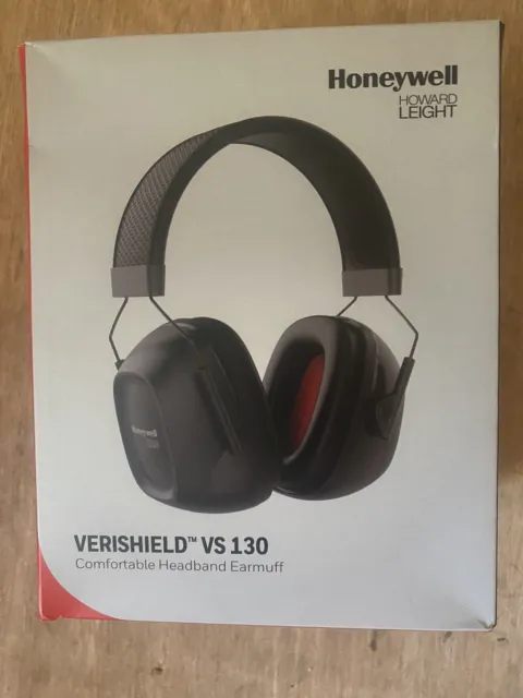 Honeywell VS130 1035108VS VeriShield 100 Series Passive Earmuffs 30 NRR Black