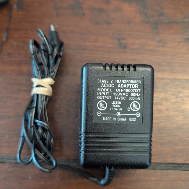 SLLEA AC/DC Adapter Replacement For Vocera OH-41033DT B1000A Single Bay Charger - Class 2 Transformer - View #4