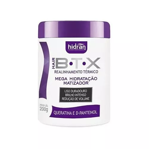 Hidran B.T.X Matizador Botox Capilar Desmaya Cabello Con Queratina 200 ml ⭐⭐⭐⭐⭐