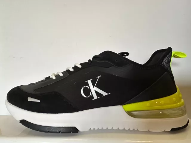 Calvin Klein Jeans Sportlicher Runner Comfair Xray Trainer Uk 11 Us 12 Eu 46 M583# 2