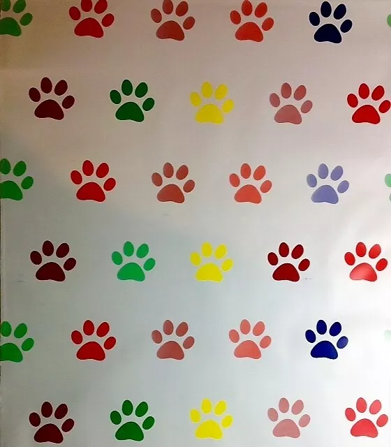 10 PAW PRINTS 6" x 9" Designer Poly Mailers + BONUS STICKERS ~ Make Shipping Fun