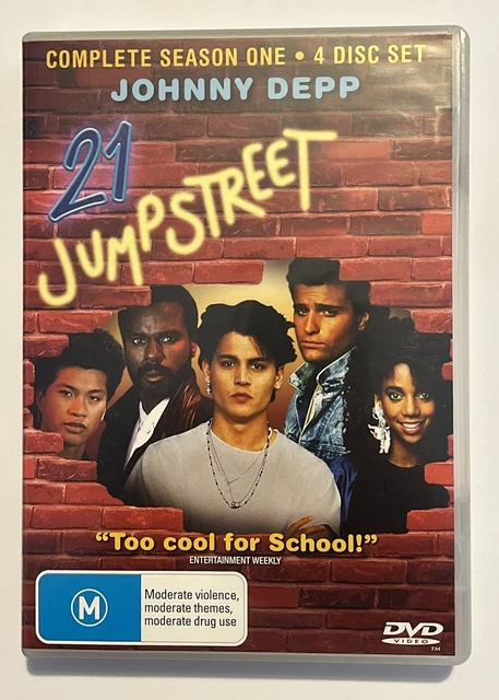21 JUMP STREET - Complete Series Collection DVD Johnny Depp