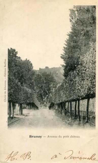 BRUNOY Avenue du Petit Château Card