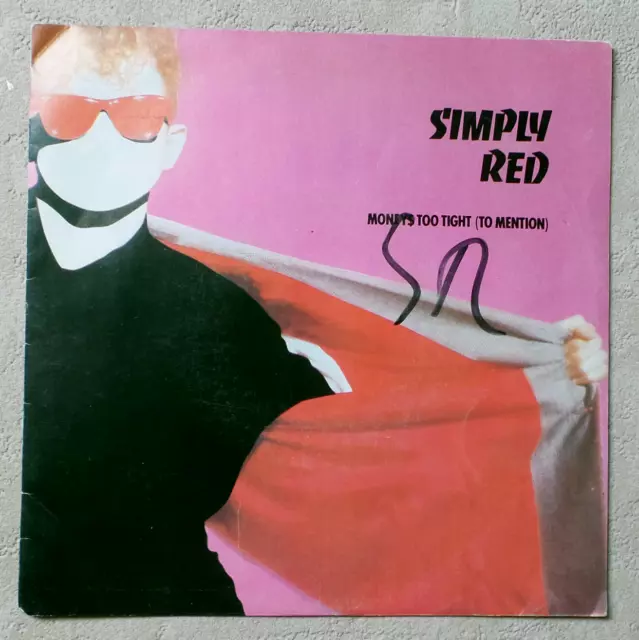 Disque Vinyl 45T 7" Sp / Simply Red "Money's Too Tight (To Mention)" 1985