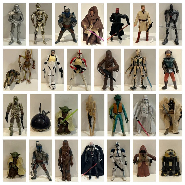 STAR WARS ACTION Figures Various Multi Listing 3.75" Figure