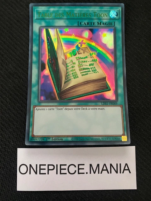 YU-GI-OH! Toon Table Of Contents - LDS1-EN069 Ultra Rare 1st Edition - View #13