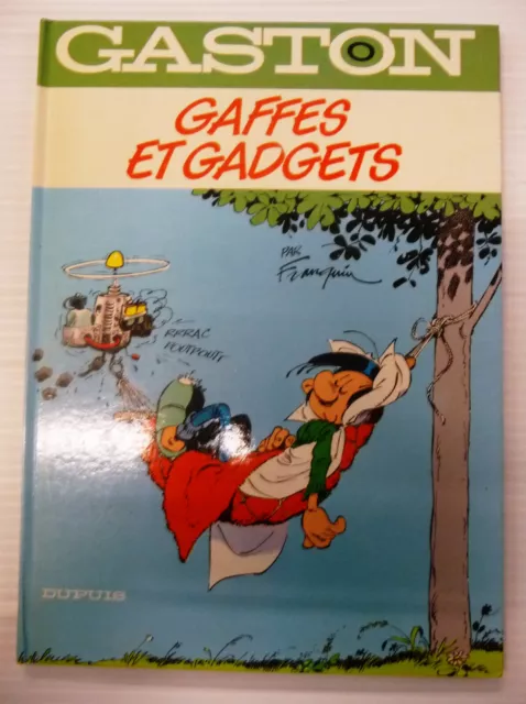 gaston 0 gaffes et gadgets  franquin dupuis 1985 eo