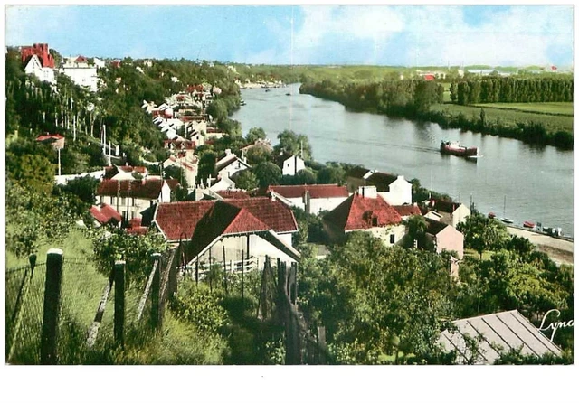 95.CORMEILLES EN PARISIS.n°23798.BORDS DE SEINE.CPSM