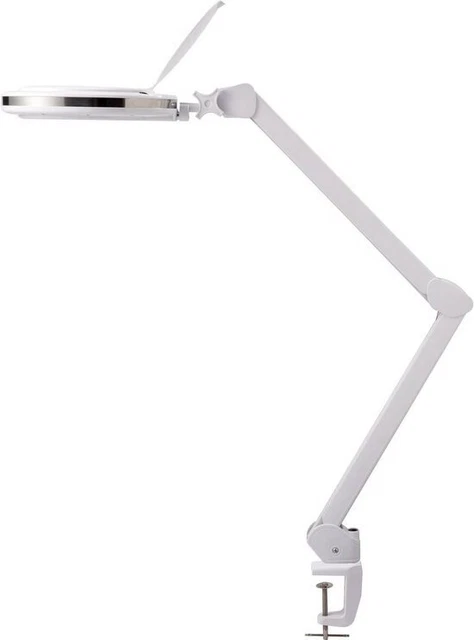 TOOLCRAFT TO-7447437 Lampe loupe LED Grossissement: 1.75 x, 2.25 x