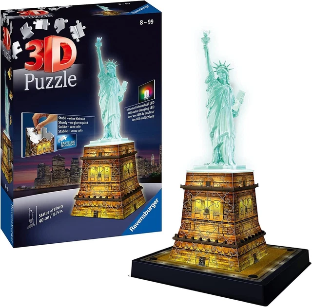 Ravensburger 3D Jigsaw Puzzle Number 108pcs Statue of Liberty