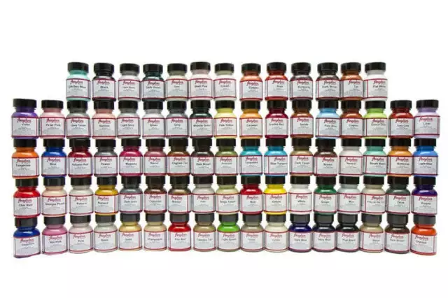 Angelus 29ml (1oz) Acrylic Leather Paint - Original Colours #100+