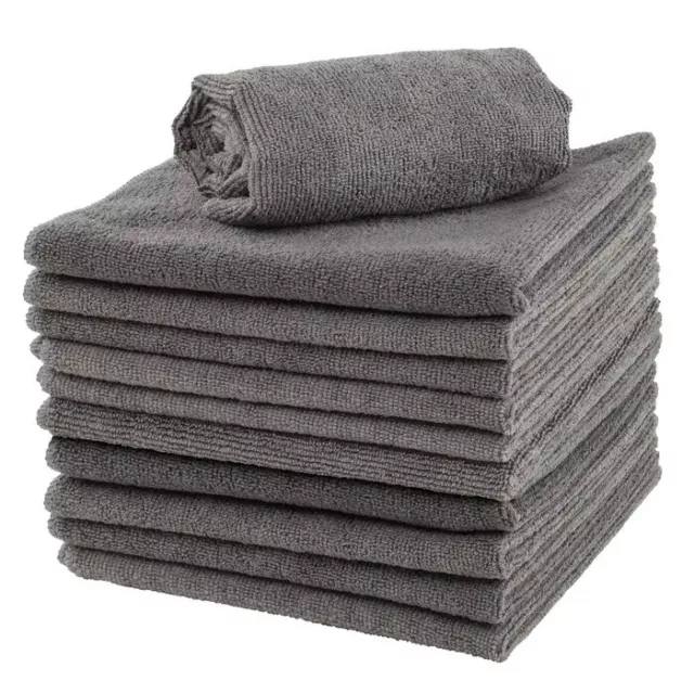 Microfiber Cleaning Cloth Towel Rag 12 Pack Of 16 x 16 in. Cloths