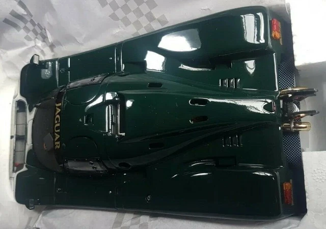 Miniature Jaguar Le Mans Prototype 1:43 - À Friction - Blanc - Neuf