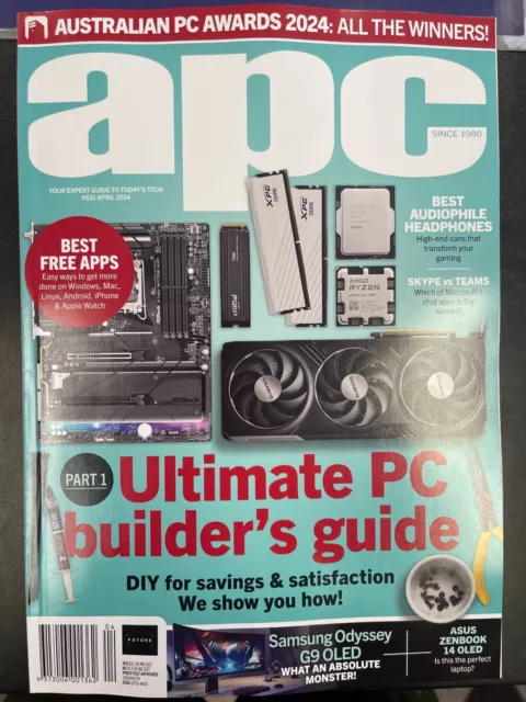 APC Australia Personal Computer Magazine April 2024 Ultimate PC Builder's Guide
