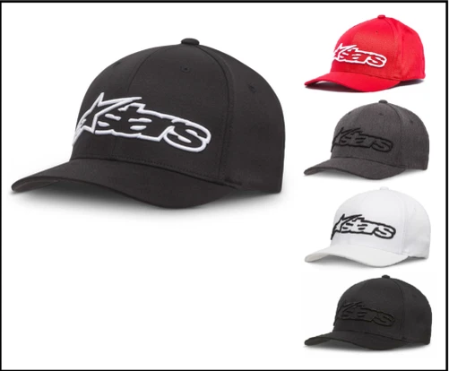 Alpinestars Blaze Hat Flexfit Cap Baseball Hat Casual Racing - Unisex