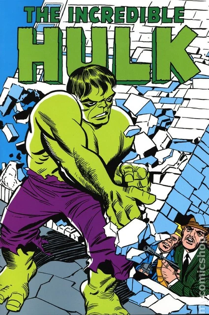 Mighty Marvel Masterworks The Incredible Hulk TPB #2B-1ST NM 2022 Stock Image
