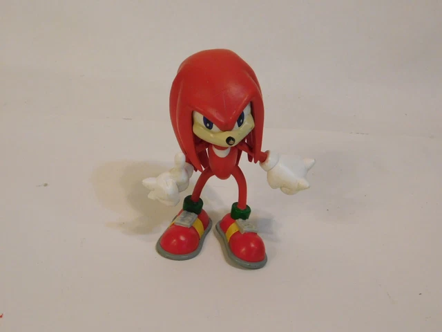 Figurine Sonic X – Knuckles – Rare – Vintage – MACDUE – Neuve Sous Blister