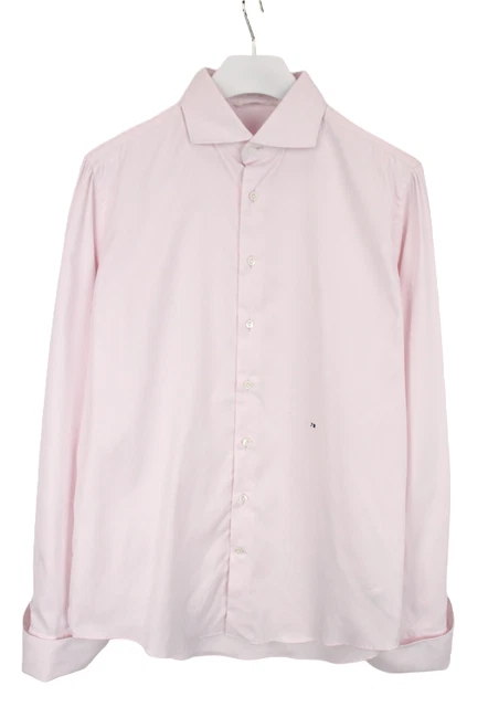 Chemise Homme SUITSUPPLY Traveller Slim Fit - Taille 38/15 - Blanc - 100% Coton - Col Écarté - Occasion Très Bon État
