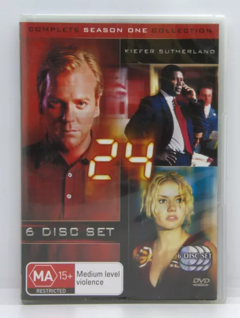 DVD 24 Complete TV Series 1-8 set Seasons 1 2 3 4 5 6 7 8 lot Sutherland