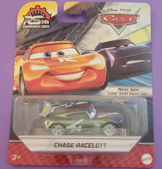 Disney Pixar Cars RS 24h Endurance Race Chase Racelott Diecast Toy