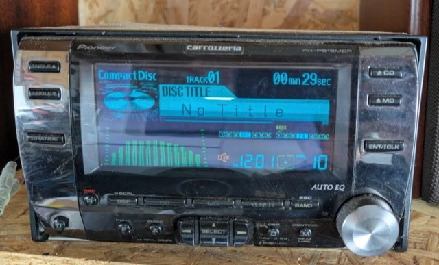 PIONEER CARROZZERIA FH-P919MDR 2DIN CD MD Player Car Stereo Audio
