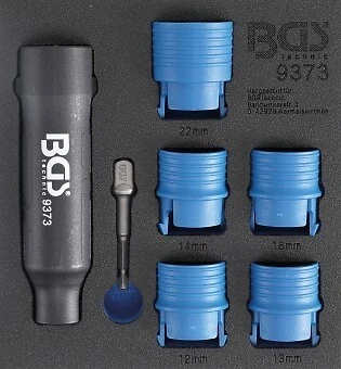Lote Cepillos de Limpieza para Pendientes Tuercas° 12-13 -14-16 -22 MM B
