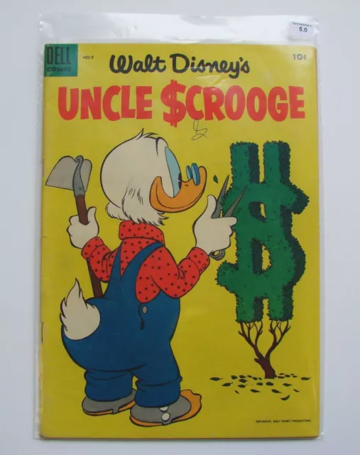 US - Uncle Scrooge (Dell) # 9 Graded 5.0