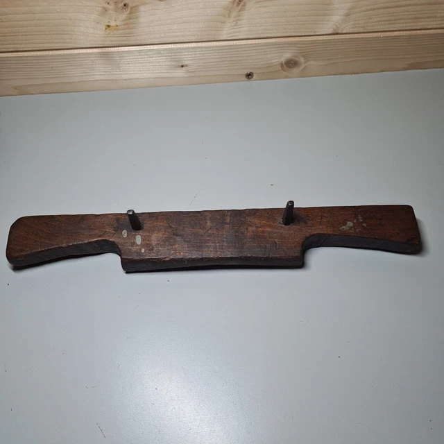 Antique /Vintage Wooden Draw Knife 12 Inch Unusual Spoke Shave