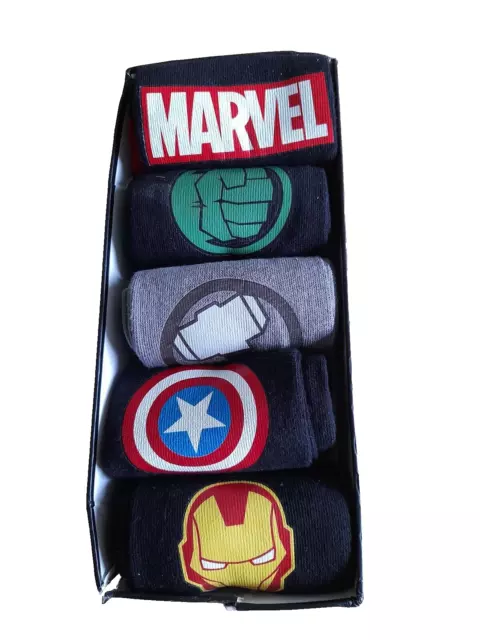 MARVEL MENS SOCKS, Socks for Men Pack of 5, Deadpool Marvel Gifts £14.49 -  PicClick UK