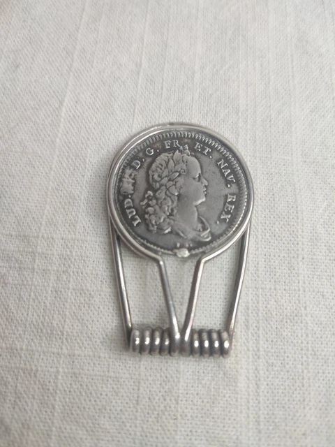 Pince à Billets Cravate En Or De Tolède - Bijou Vintage Torero - Modèle Superbe 285