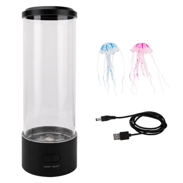 Led Jellyfish Lava Lamp Jellyfish Lamp Electric Aquarium Tank Mood Night Light