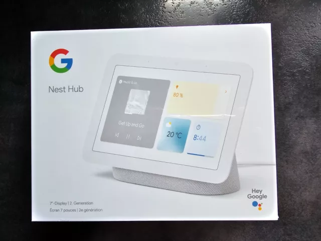 *NEU + OVP * Google Nest Hub 2. Generation 7-Zoll Smart Display