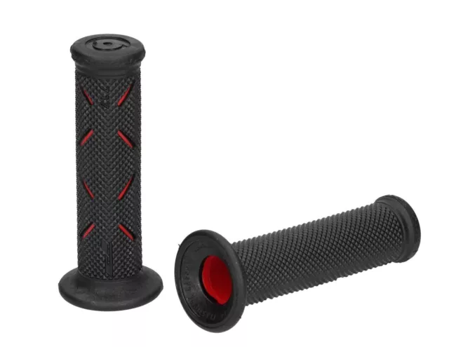 Progrip 717 Doble Densidad Grips Manejas Encías Atacadas Cerrado Negro/Rojo