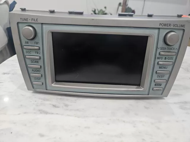 2007-2009 Toyota Camry Satellite Navigation Radio Receiver Display