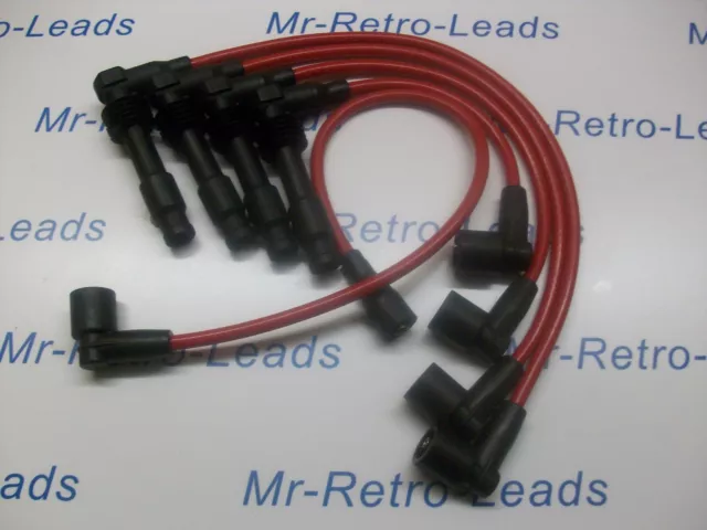 Red 8Mm Performance Ignition Leads C20Let C20Xe Cavalier Calibra Quality Leads..