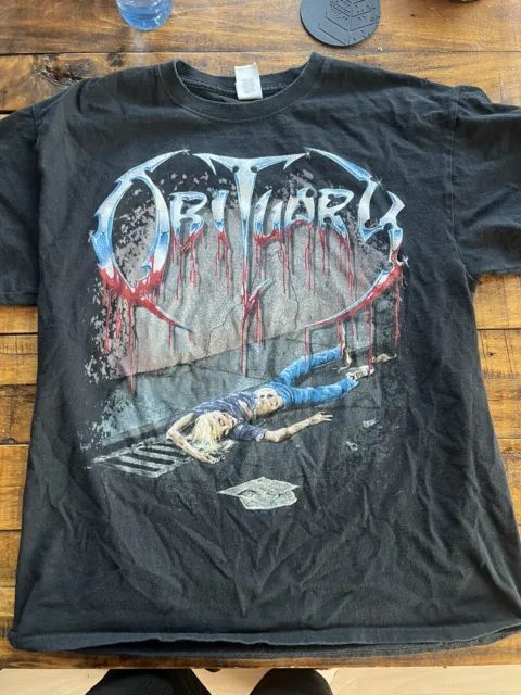 Obituary L SS Shirt Deicide Cannibal Corpse ￼Morbid Angel Death Dismember