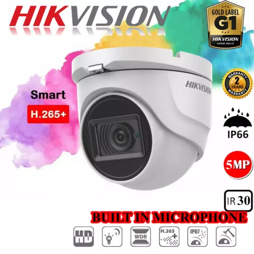 Hikvision 5MP Mikro CCTV Sicherheitssystem Kit 4/8/16CH DVR HD Dome Kamera Außenbereich 3