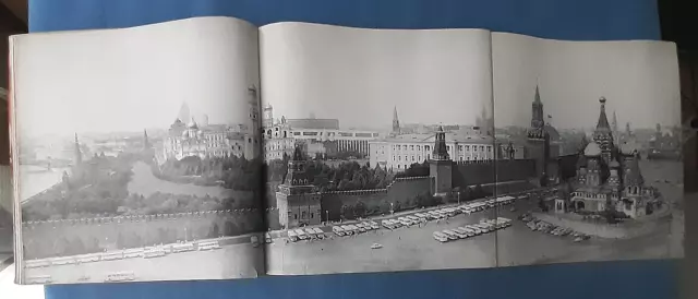 1967 Москва Moscow city big photo album architecture social life Russian book 3