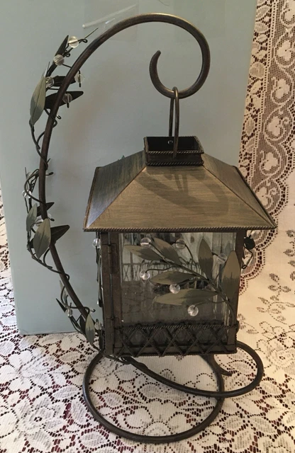 PARTYLITE - P7172 - Bamboo Lantern Votive Holder Frosted Glass $19.99 -  PicClick