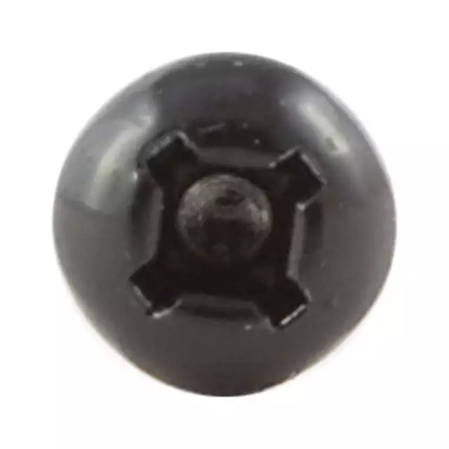 012-PTK500BL 8X1 Pan Head Square Recess Screw - Black, Pack of 500