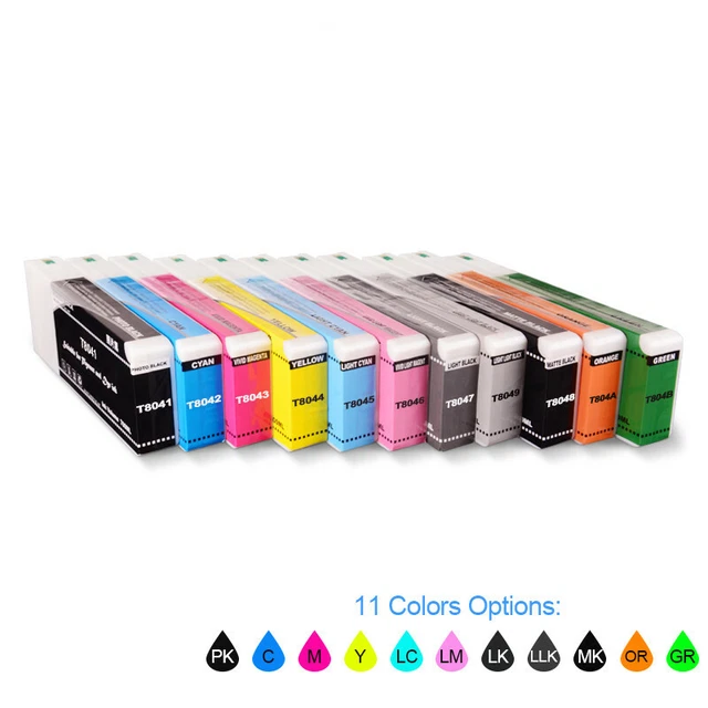 Cartucho de tinta compatible con T804A T804B o GR para P6000 P7000 P8000 P9000