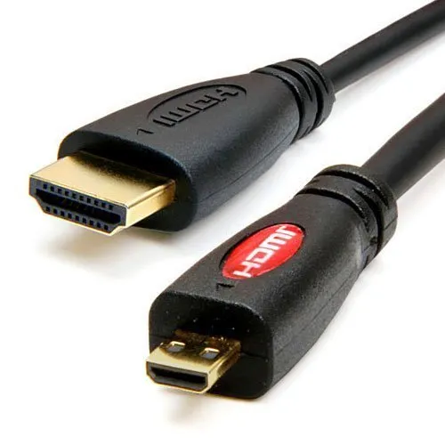 Micro High Speed 1.4 HDMI 6ft Cable Type D For All New Kindle Fire HD 8.9