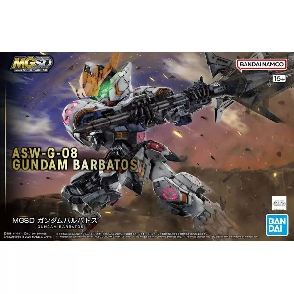 Gundam Barbatos MASTER GRADE SD MGSD ASW-G-08 1/100 Bandai Model Kit Gunpla