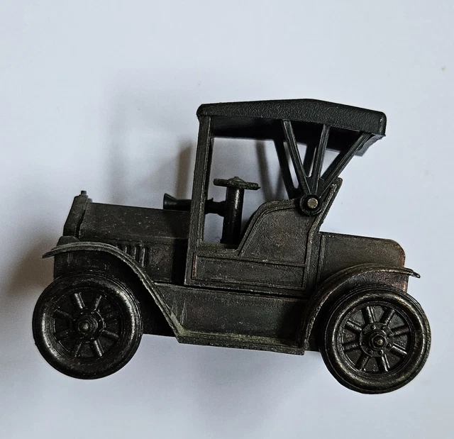 VINTAGE DIE CAST Metal 1917 Model T Pencil Sharpener Antique Finished