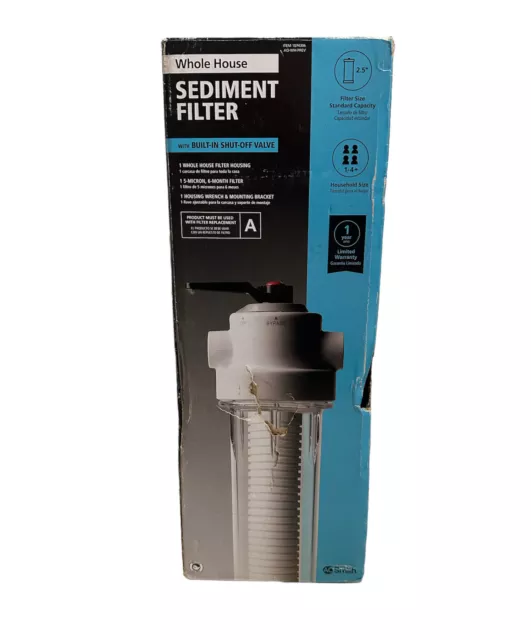 Válvula de filtro de sedimentos de agua AO Smith para toda la casa en cabeza única NSF AO-WH-PREV