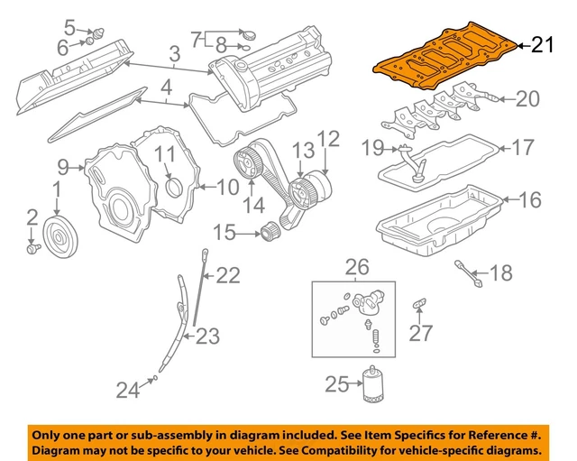 GM OEM Engine Parts-Manifold 12581822